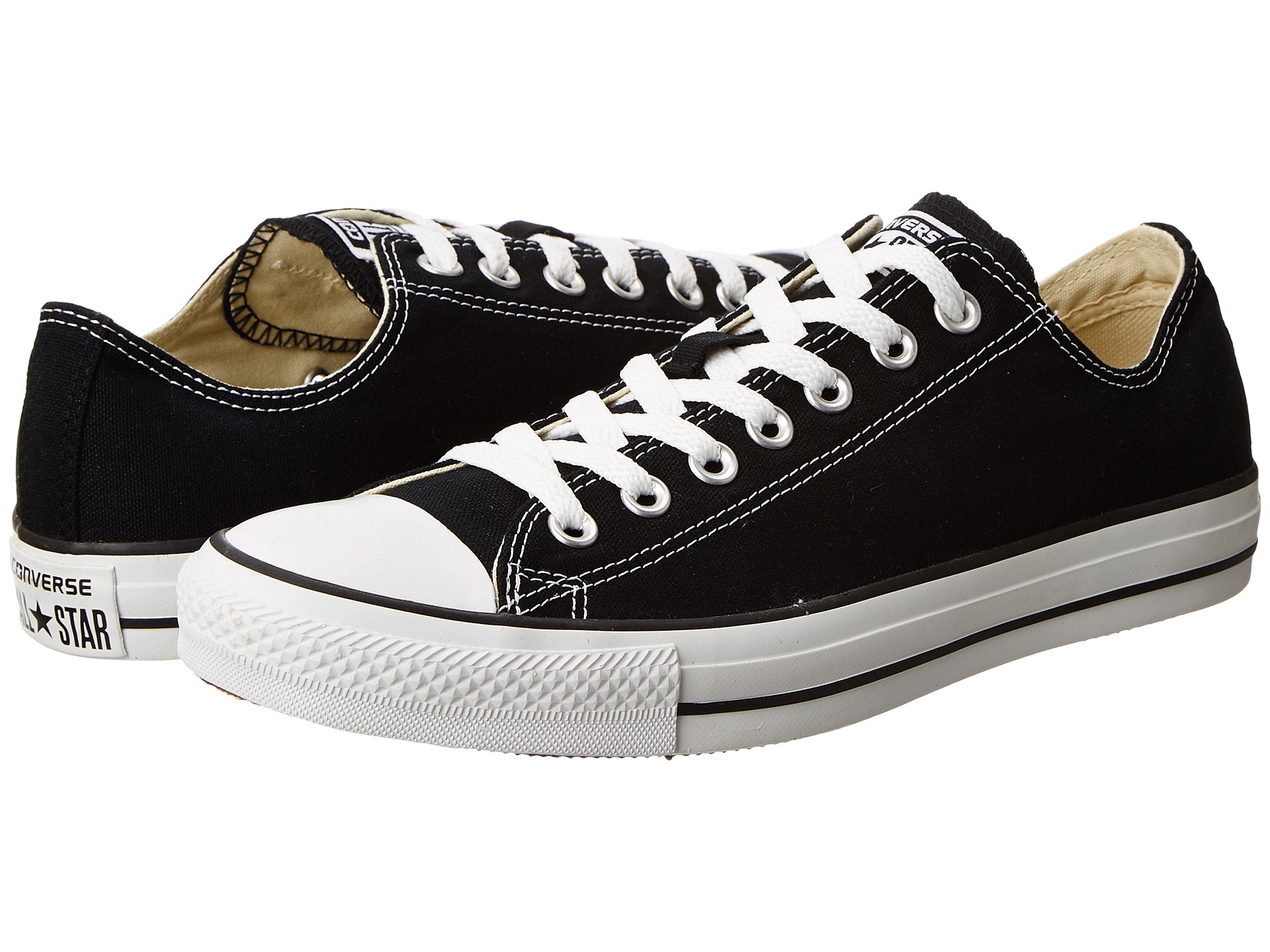 converse chuck taylor all star ox noire et or